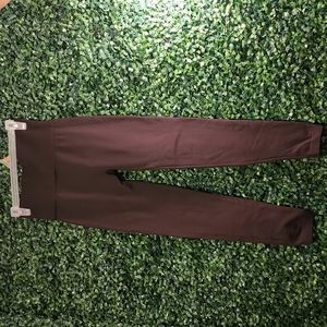 Brown High waist fleece leggings